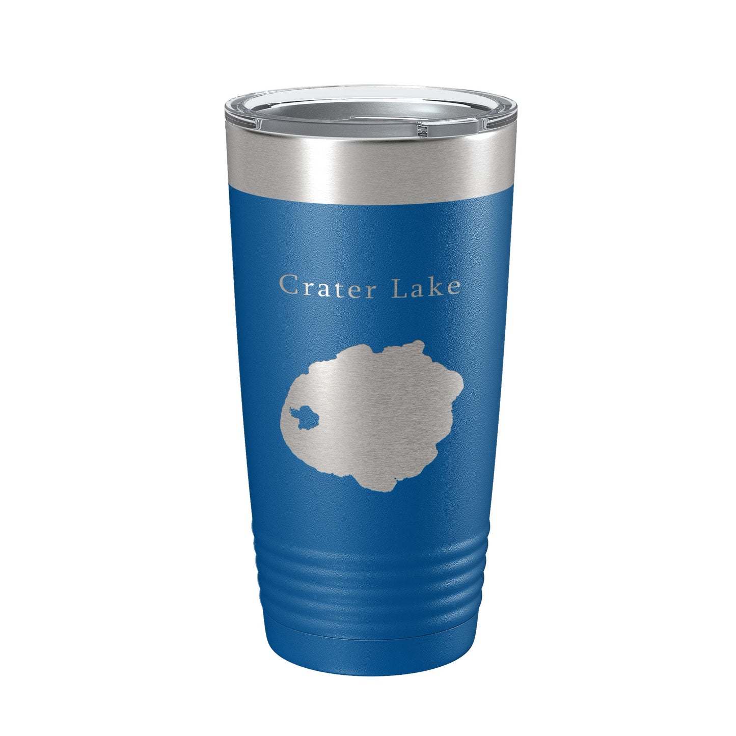 Crater Lake Map Tumbler Travel Mug Insulated Laser Engraved Coffee Cup Oregon 20 oz-6
