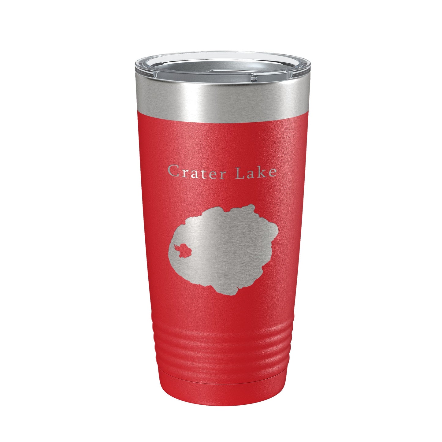 Crater Lake Map Tumbler Travel Mug Insulated Laser Engraved Coffee Cup Oregon 20 oz-10