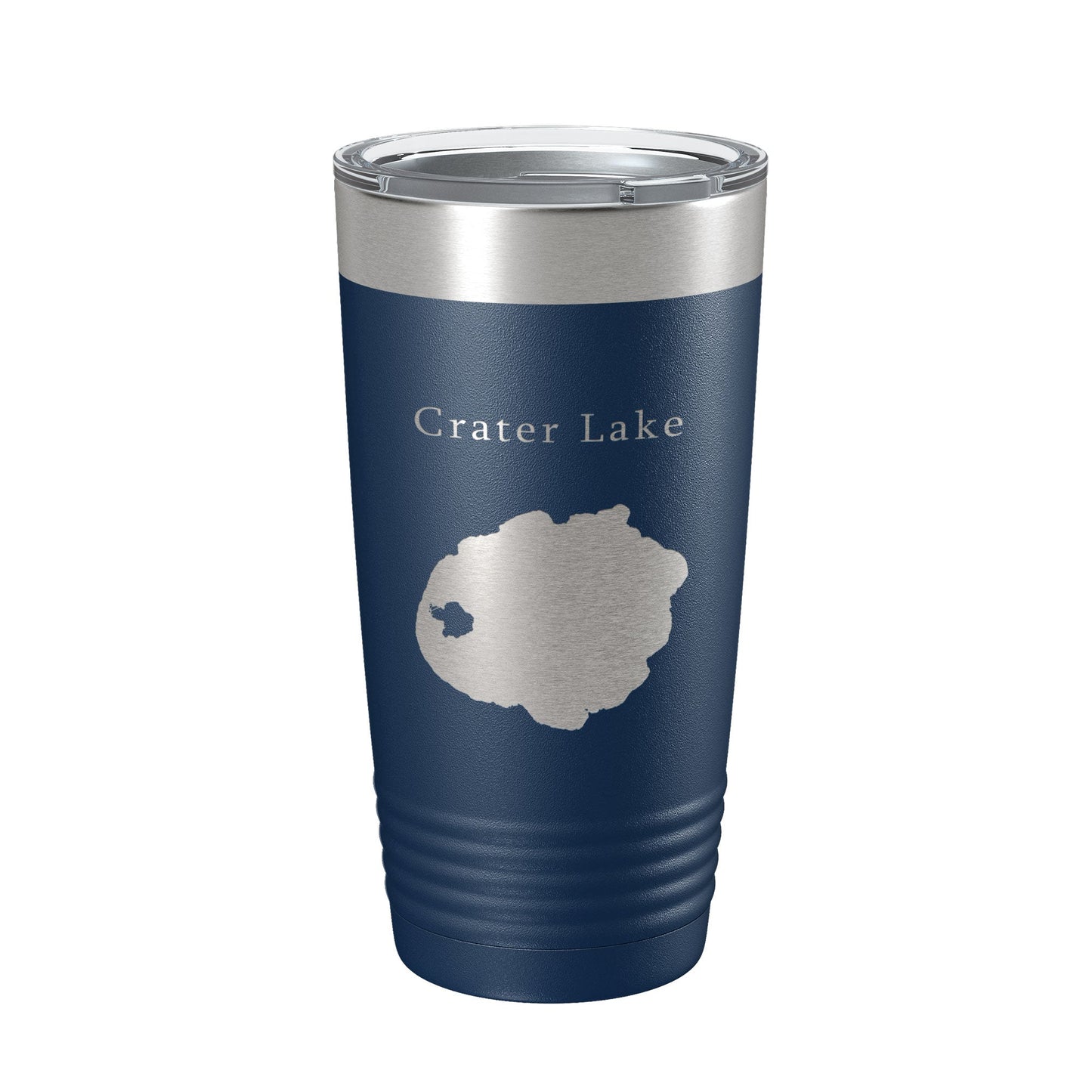 Crater Lake Map Tumbler Travel Mug Insulated Laser Engraved Coffee Cup Oregon 20 oz-8