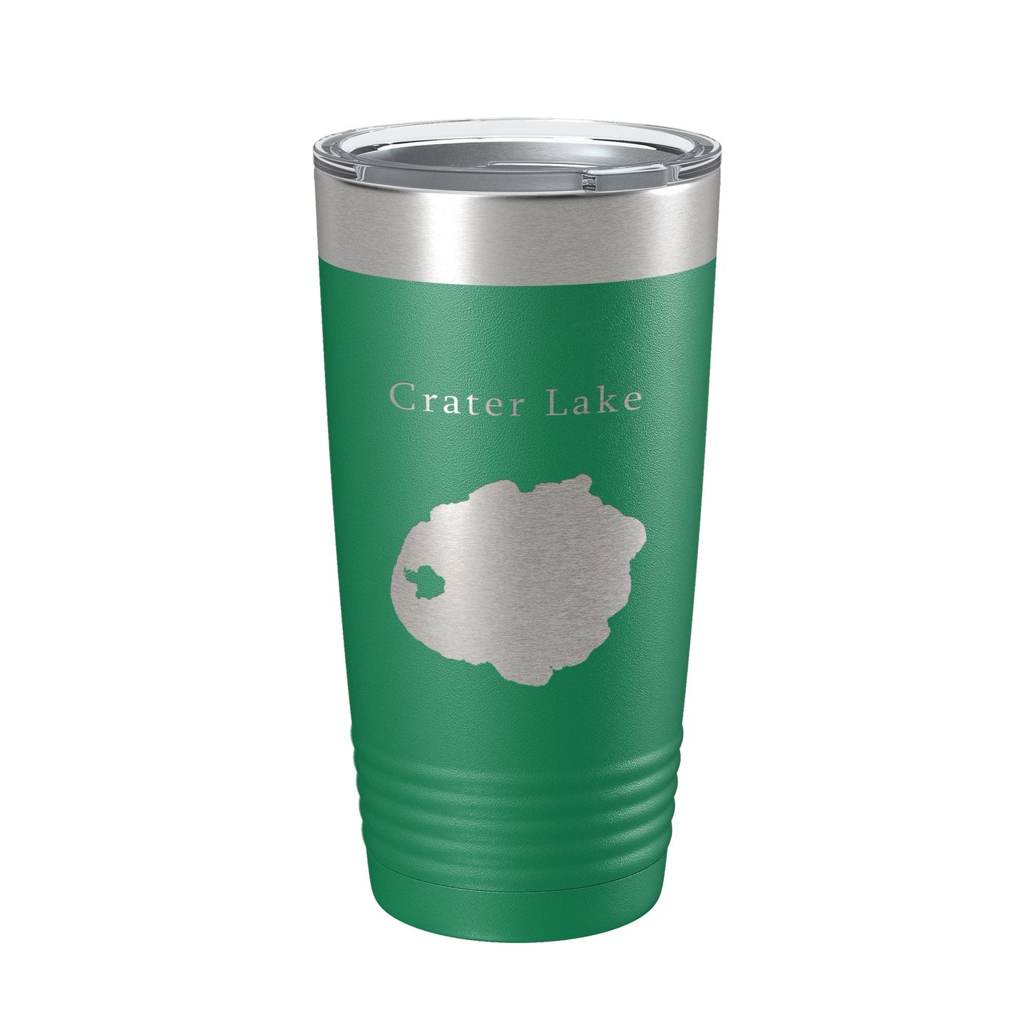 Crater Lake Map Tumbler Travel Mug Insulated Laser Engraved Coffee Cup Oregon 20 oz-9